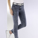 Jeans - Knöchellange, figurformende Jeans – Farbe JEANSBLAU – Ansicht 3 Jeans - Knöchellange, figurformende Jeans, in Größe 017 bis 050, in Farbe GRAFIT – Farbe JEANSBLAU – Ansicht 3