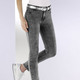 Jeans - Knöchellange, figurformende Jeans – Farbe GRAFIT – Ansicht 3 Jeans - Knöchellange, figurformende Jeans, in Größe 017 bis 050, in Farbe GRAFIT – Farbe GRAFIT – Ansicht 3