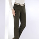 Hosen - Hose mit sportivem Chic – Farbe OLIV – Ansicht 3 Hosen - Hose mit sportivem Chic, in Größe 017 bis 092, in Farbe SCHWARZ – Farbe OLIV – Ansicht 3