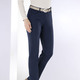 Hosen - Hose mit sportivem Chic – Farbe MARINE – Ansicht 3 Hosen - Hose mit sportivem Chic, in Größe 017 bis 092, in Farbe SCHWARZ – Farbe MARINE – Ansicht 3