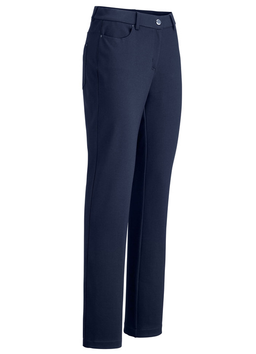 Hosen - Hose mit sportivem Chic Ansicht 13 Hosen - Hose mit sportivem Chic, in Größe 017 bis 092, in Farbe SCHWARZ Ansicht 13