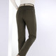 Hosen - Hose mit sportivem Chic – Farbe OLIV – Ansicht 4 Hosen - Hose mit sportivem Chic, in Größe 017 bis 092, in Farbe SCHWARZ – Farbe OLIV – Ansicht 4