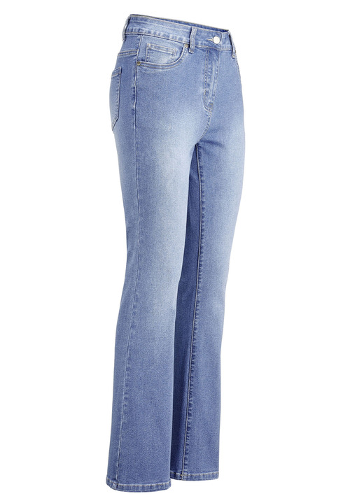 Jeans - Jeans mit leicht ausgestellter Beinweite, in Größe 017 bis 052, in Farbe HELLBLAU Ansicht 1