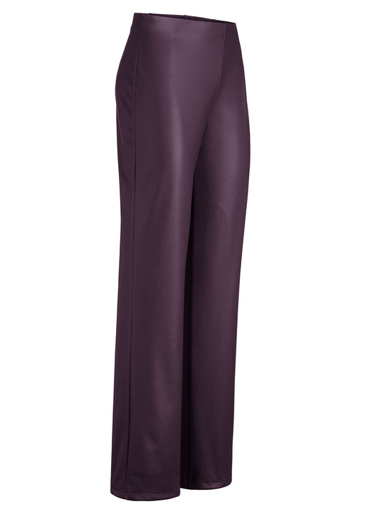 Klaus Modelle - Hose mit ausgestellter Fußweite Klaus Modelle - Hose mit ausgestellter Fußweite, in Größe 017 bis 052, in Farbe BORDEAUX