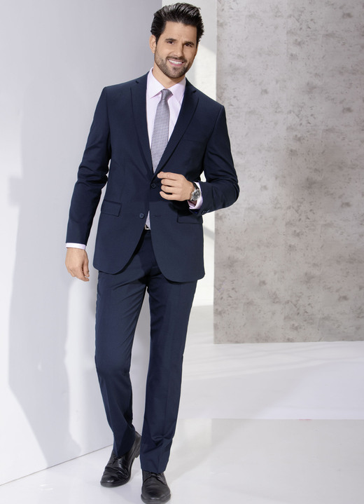 Sakkos & Jacken - Sakko aus dem Baukasten-Anzug, in Größe 024 bis 064, in Farbe SCHWARZ Ansicht 4