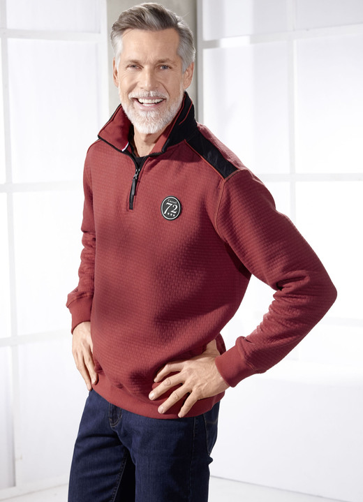 Hemden, Pullover & Shirts - Troyer in 3 Farben Hemden, Pullover & Shirts - Troyer in 3 Farben, in Größe 046 bis 062, in Farbe TERRA