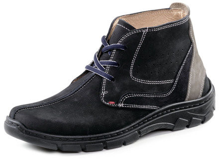 Schnür-Boot aus Nubukleder