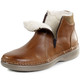 Mode - GINO GALANTE, gefütterte Herren-Stiefeletten, Winterschuhe, mit Wolle, in Größe 040 bis 046, in Farbe COGNAC – Farbe COGNAC – Ansicht 2