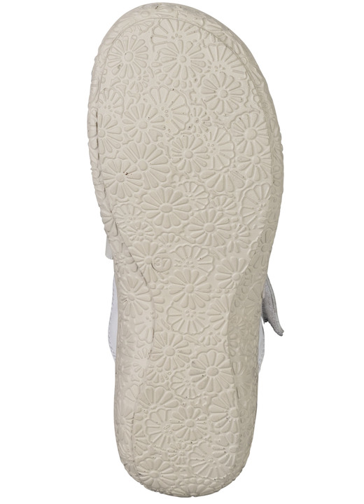 Komfortschuhe - ELENA EDEN Clog mit Zierlochung, in Größe 036 bis 043, in Farbe WEISS Ansicht 3