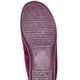 Hausschuhe - Laurina Hausschuh aus samtigen Textilmaterial, in Größe 036 bis 042, in Farbe BORDEAUX – Farbe BORDEAUX – Ansicht 3