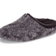 Hausschuhe - Laurina Pantoffel aus sehr kuscheligem Plüschmaterial, in Größe 036 bis 042, in Farbe BRAUN – Farbe GRAU – Ansicht 1