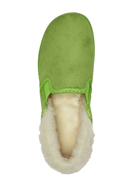 Hausschuhe - Laurina, warme Damen-Hausschuhe, mit Gummizug, in Größe 036 bis 042, in Farbe FLIEDER Ansicht 8