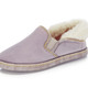 Hausschuhe - Laurina, warme Damen-Hausschuhe, mit Gummizug, in Größe 036 bis 042, in Farbe FLIEDER – Farbe FLIEDER – Ansicht 1