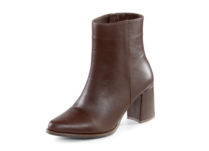 Stiefel & Stiefeletten - Andrea Conti Stiefelette mit seitlich eingesetztem Gummizug, in Größe 036 bis 041, in Farbe KIESEL Ansicht 10