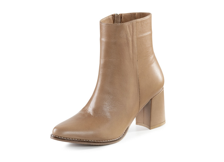 Stiefel & Stiefeletten - Andrea Conti Stiefelette mit seitlich eingesetztem Gummizug, in Größe 036 bis 041, in Farbe KIESEL Ansicht 13