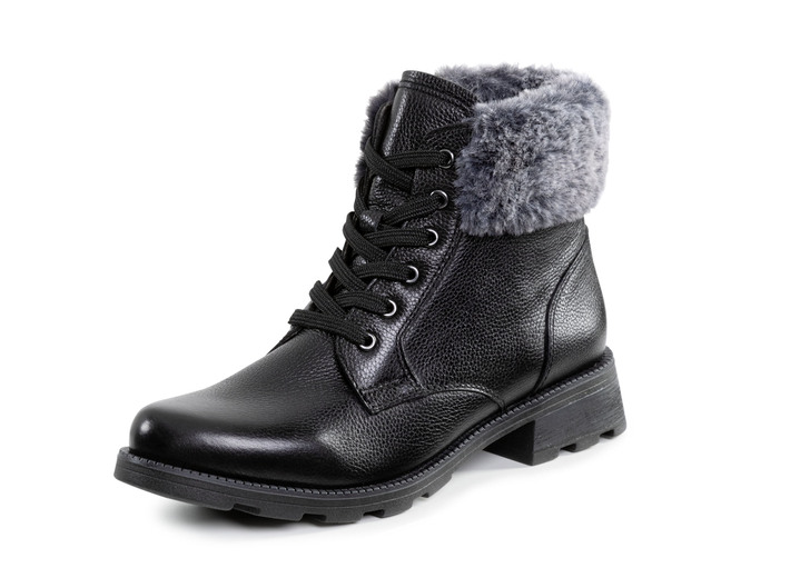 Stiefel & Stiefeletten - ELENA EDEN, gefütterte Damen-Stiefeletten, Winterschuhe, Weite G, mit herausnehmbarem Fußbett, in Größe 3 1/2 bis 8, in Farbe BRAUN Ansicht 6