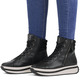 Stiefel & Stiefeletten - Rieker, trendige Damen-Boots, Winterschuhe, mit herausnehmbarem Fußbett, in Größe 036 bis 043, in Farbe SCHWARZ – Farbe SCHWARZ – Ansicht 7