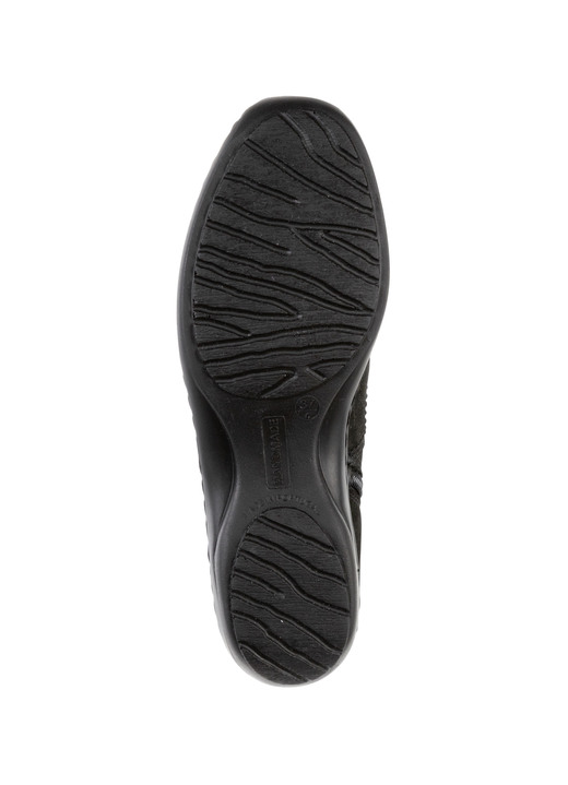 Komfortschuhe - ELENA EDEN Bootie mit Zierspange, in Größe 036 bis 042, in Farbe SCHWARZ Ansicht 3