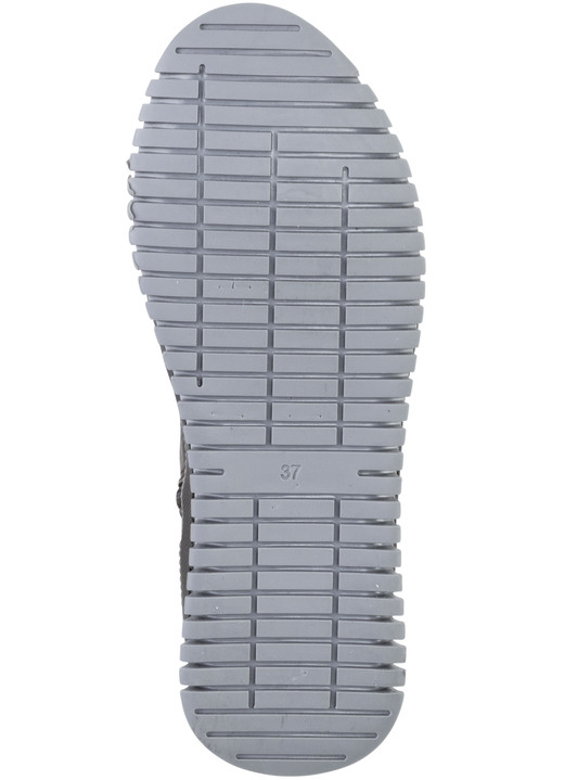 Komfortschuhe - Gemini Schnür-Bootie aus weichem Rind-Nappaleder, in Größe 036 bis 042, in Farbe SCHWARZ Ansicht 3