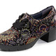 Pumps & Ballerina - Waldläufer, bequemer Damen-Trotteur, Weite H, mit herausnehmbarem Fußbett, in Größe 3 1/2 bis 8, in Farbe SCHWARZ-BUNT – Farbe SCHWARZ-BUNT – Ansicht 1