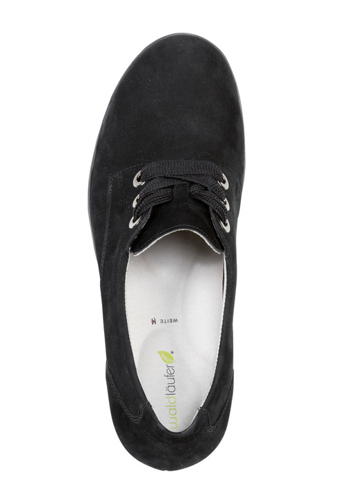 Pumps & Ballerina - Waldläufer, bequemer Damen-Trotteur, Weite H, mit herausnehmbarem Fußbett, in Größe 3 1/2 bis 8, in Farbe SCHWARZ-BUNT Ansicht 5