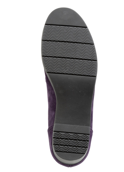 Komfortschuhe - Waldläufer, bequemer Damen-Trotteur, Weite H, mit herausnehmbarem Fußbett, in Größe 3 1/2 bis 8, in Farbe LILA Ansicht 3