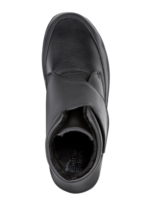 Komfortschuhe - ELENA EDEN, bequeme Damen-Stiefeletten, Winterschuhe, Weite H, mit herausnehmbarem Fußbett, in Größe 036 bis 042, in Farbe SCHWARZ Ansicht 2