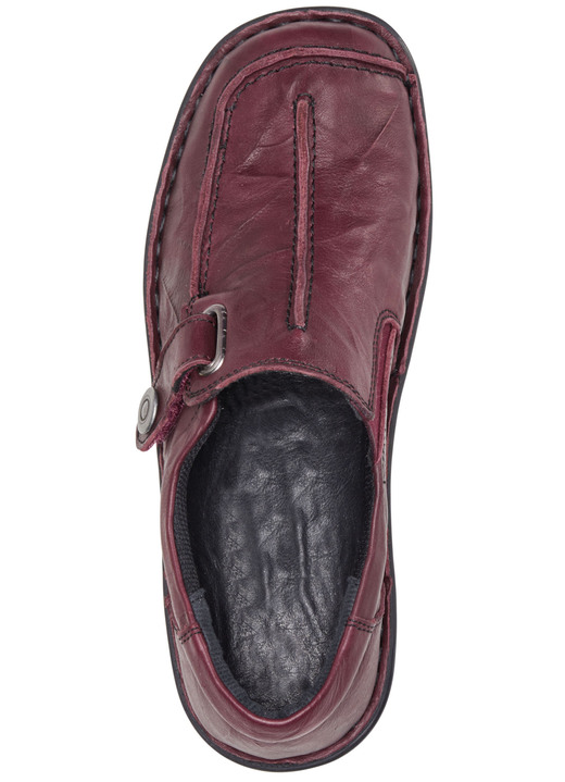 Slipper & Schnürschuhe - ELENA EDEN, bequeme Damen-Slipper, Weite G, mit herausnehmbarem Fußbett, in Größe 036 bis 043, in Farbe SCHWARZ Ansicht 5