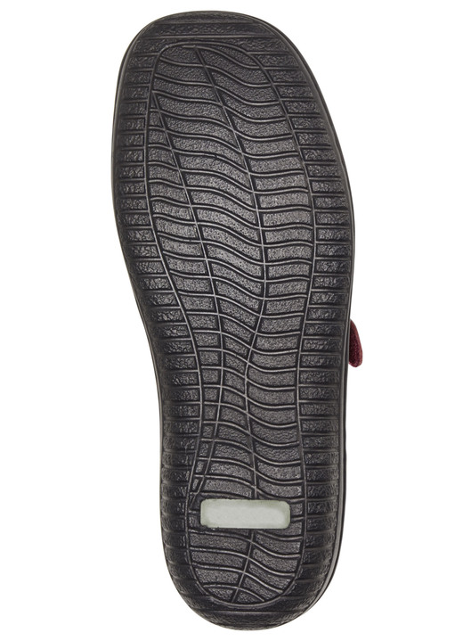 Slipper & Schnürschuhe - ELENA EDEN, bequeme Damen-Slipper, Weite G, mit herausnehmbarem Fußbett, in Größe 036 bis 043, in Farbe SCHWARZ Ansicht 6