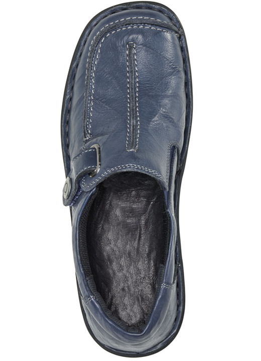 Slipper & Schnürschuhe - ELENA EDEN, bequeme Damen-Slipper, Weite G, mit herausnehmbarem Fußbett, in Größe 036 bis 043, in Farbe SCHWARZ Ansicht 8