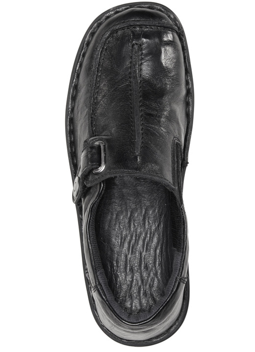 Slipper & Schnürschuhe - ELENA EDEN, bequeme Damen-Slipper, Weite G, mit herausnehmbarem Fußbett, in Größe 036 bis 043, in Farbe SCHWARZ Ansicht 2