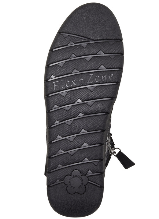 Komfortschuhe - ELENA EDEN Schnür-Bootie aus Veloursleder, in Größe 036 bis 042, in Farbe TAUPE Ansicht 6