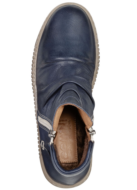 - Gemini Bootie mit flotter Raffung, in Größe 036 bis 042, in Farbe MARINE Ansicht 2