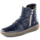 - Gemini Bootie mit flotter Raffung, in Größe 036 bis 042, in Farbe MARINE – Farbe MARINE – Ansicht 1