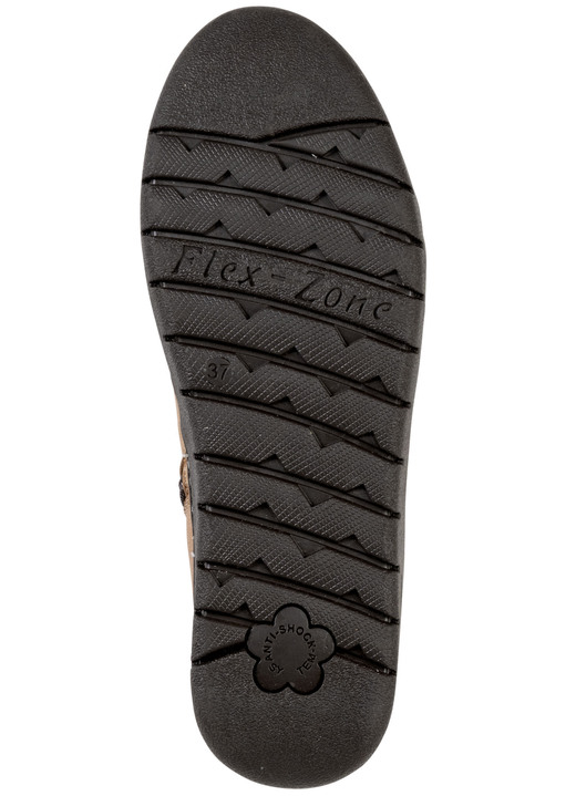 Komfortschuhe - ELENA EDEN, gefütterte Damen-Boots, Winterschuhe, Weite H, mit herausnehmbarem Fußbett, in Größe 036 bis 042, in Farbe JEANS Ansicht 6