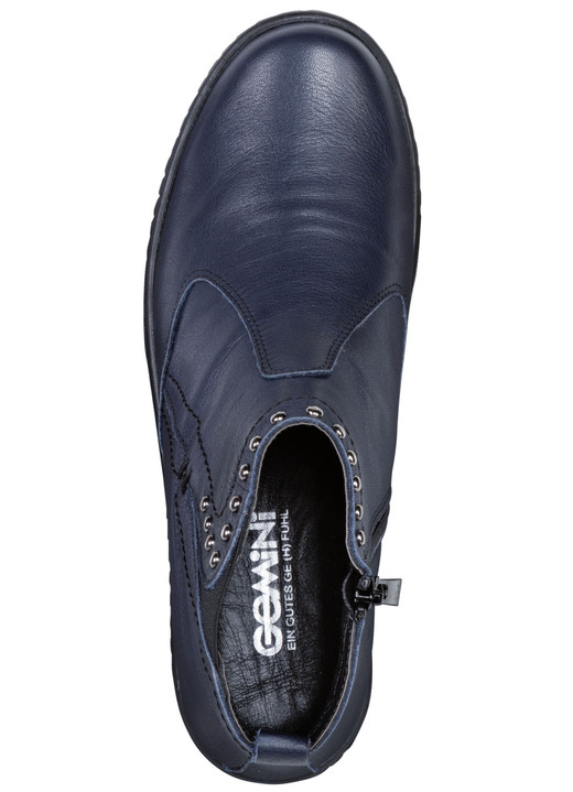 Komfortschuhe - Gemini, bequeme Damen-Boots, Weite G, mit herausnehmbarem Fußbett, in Größe 036 bis 042, in Farbe SCHWARZ Ansicht 8