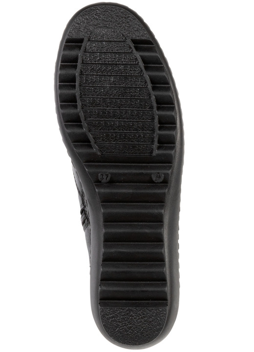 Komfortschuhe - Gemini, bequeme Damen-Boots, Weite G, mit herausnehmbarem Fußbett, in Größe 036 bis 042, in Farbe MARINE Ansicht 9