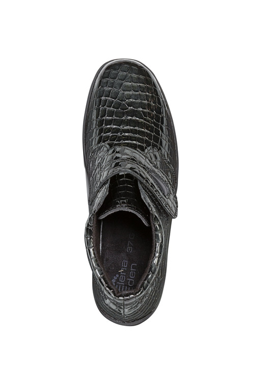 Komfortschuhe - ELENA EDEN Bootie mit verstellbarer Klettspange, in Größe 036 bis 042, in Farbe DUNKELGRAU Ansicht 2