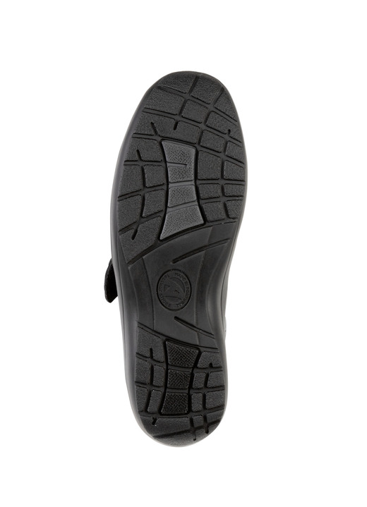 Komfortschuhe - ELENA EDEN Bootie mit verstellbarer Klettspange, in Größe 036 bis 042, in Farbe DUNKELGRAU Ansicht 3