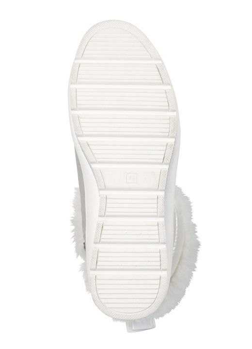 Komfortschuhe - ELENA EDEN, gefütterte Damen-Boots, Winterschuhe, Weite G, mit herausnehmbarem Fußbett, in Größe 3 1/2 bis 8, in Farbe PERLWEISS-GRAU Ansicht 3