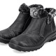 Stiefel & Stiefeletten - Rieker, gefütterte Damen-Boots, Winterschuhe, mit Reißverschluss, in Größe 036 bis 042, in Farbe SCHWARZ – Farbe SCHWARZ – Ansicht 5