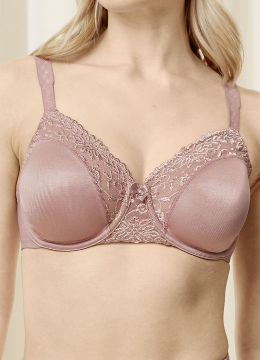 BHs - Triumph-Ladyform Soft-Minimizer-Bügel-BH, in Größe 075 bis 095, in Cup D, in Farbe SCHWARZ Ansicht 13