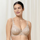 Bügel-BH - Triumph Amourette Bügel-BH mit Elastikspitze – Farbe PUDER – Ansicht 6 Bügel-BH - Triumph Amourette Bügel-BH mit Elastikspitze, in Größe 075 bis 100, in Cup E, in Farbe SCHWARZ – Farbe PUDER – Ansicht 6