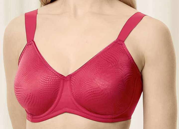 BHs - Triumph-Essential Minimizer Bügel-BH, in Größe 075 bis 095, in Cup C, in Farbe KARMINROT Ansicht 1