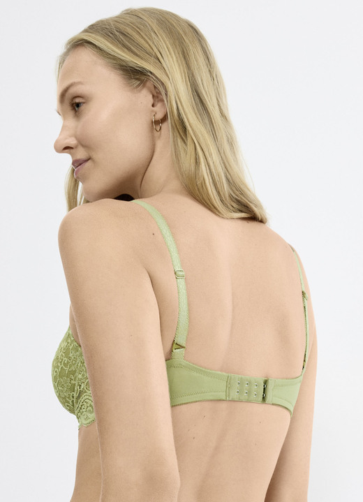 Bügel-BH - Triumph Amourette Bügel-BH aus zarter Elastikspitze, in Größe 075 bis 100, in Cup B, in Farbe FLAMINGO Ansicht 29