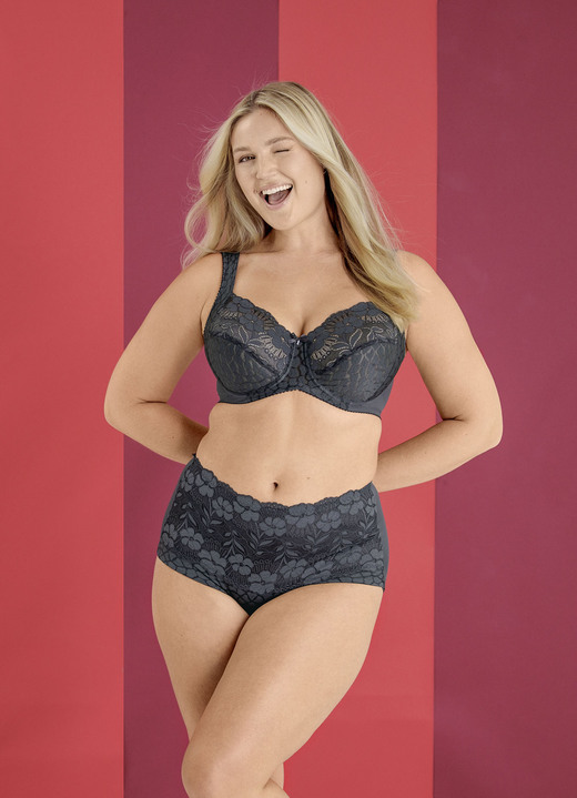 Bügel-BH - Miss Mary Bügel-BH mit strukturiertem Vorderteil, in Größe 075 bis 110, in Cup D, in Farbe WEISS Ansicht 19