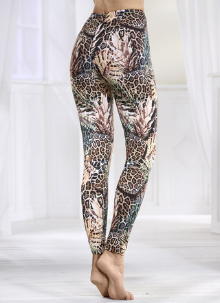 Laurina Leggings mit Dschungeldessin