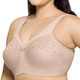 Soft-BH - Glamorise Stütz-BH mit Stickereispitze – Farbe BEIGE – Ansicht 2 Soft-BH - Glamorise Stütz-BH mit Stickereispitze, in Größe 080 bis 130, in Cup G, in Farbe WEISS – Farbe BEIGE – Ansicht 2