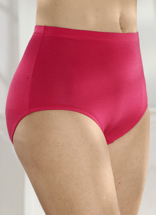 Slips - Viererpack Slips mit Gummizug im Bund, in Größe 038 bis 056, in Farbe 2X TÜRKIS, 2X MARINE Ansicht 12