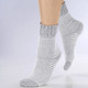 Strümpfe - Fünferpack Socken mit kuscheliger Frottier-Innenseite, in Größe 1 (Schuhgr. 35-38) bis 2 (Schuhgr. 39-42), in Farbe 1X GRAU-WEISS, 1X GRAU, 1X SCHWARZ-WEISS, 2X SCHWARZ – Farbe 1X GRAU-WEISS, 1X GRAU, 1X SCHWARZ-WEISS, 2X SCHWARZ – Ansicht 1